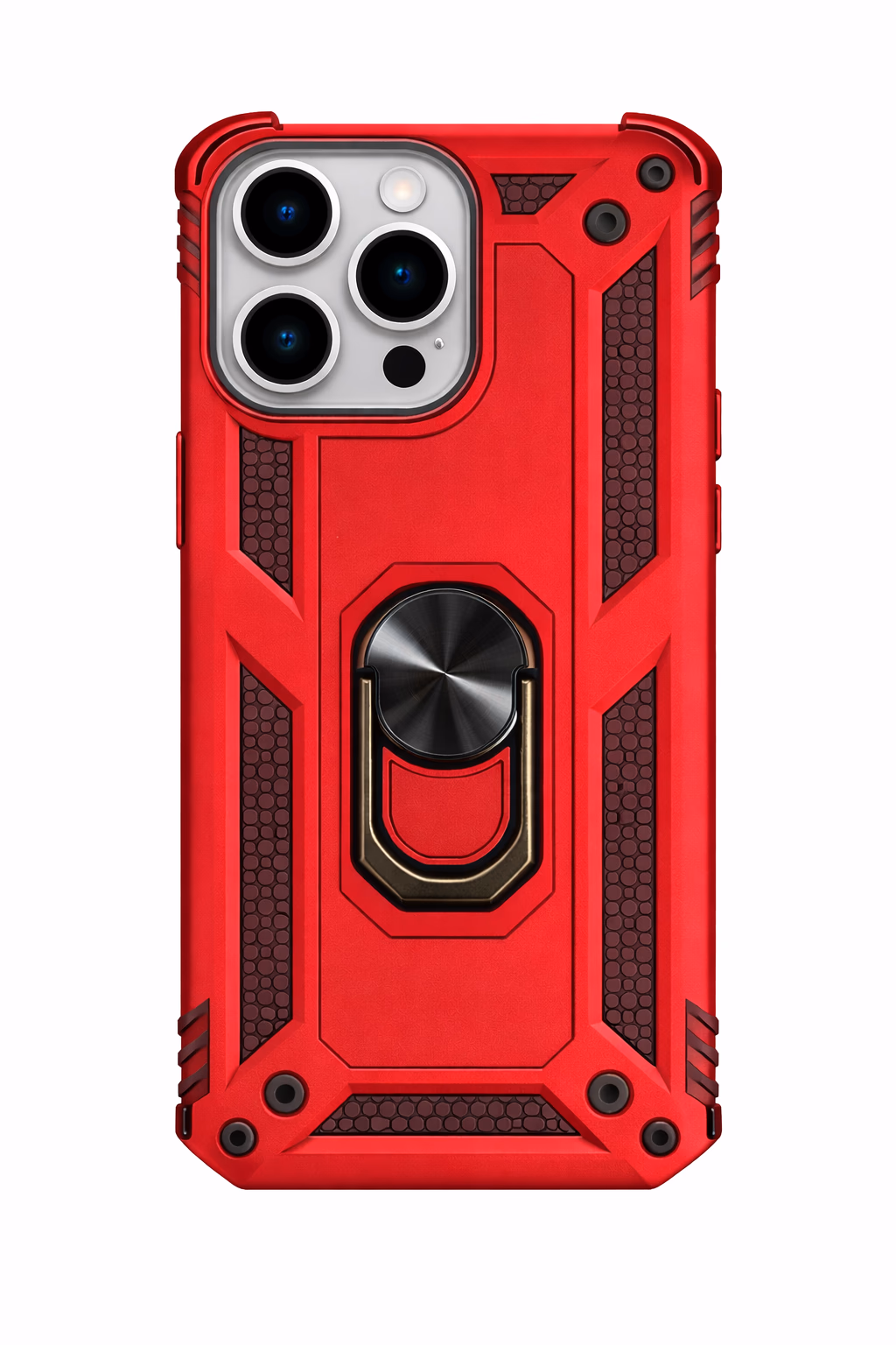 iPhone 15 Pro Max - Army Ring - Red